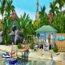 скачать игру Симс 3 Райские Острова бесплатно 